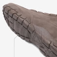 thumbnail image 5 of XIMIN Men's Suede Lace up Non Slip Platform Hiking Shoes Low Top Lightweight Waterproof Lug Sole Outdoor Sneakers for Camping Trekking Adventure Shoes (7.5, Brown), 5 of 8