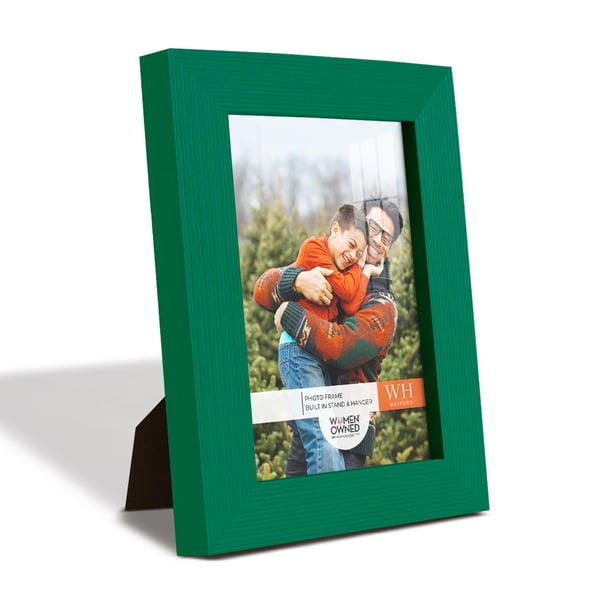 Emerald Green Rustic Picture Frame, 3.5 x 5