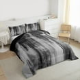 thumbnail image 3 of Manfei Splashing Ink Bedding Comforter Set,Painting Aesthetic Twin Comforter Sets,Gray Black Bedding Set For Kids,Super Cozy Room Decor Reversible,2 Pieces, 3 of 8