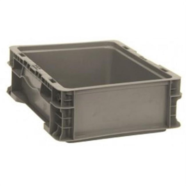 Quantum Storage RSO1215-5 Gray Straight Wall Storage & Shipping Containers - 12 x 15 x 5 in.