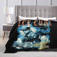 thumbnail image 3 of ICES Cube Blanket Throw Bedding Room Decor Flannel Blankets for Bed Sofa Warm Blankets 40"x30", 3 of 6