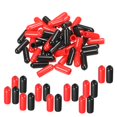 thumbnail image 1 of Unique Bargains 50pcs Rubber End Caps Cover Assortment 4mm Screw Thread Protector for Screw Bolt Black Red, 1 of 5