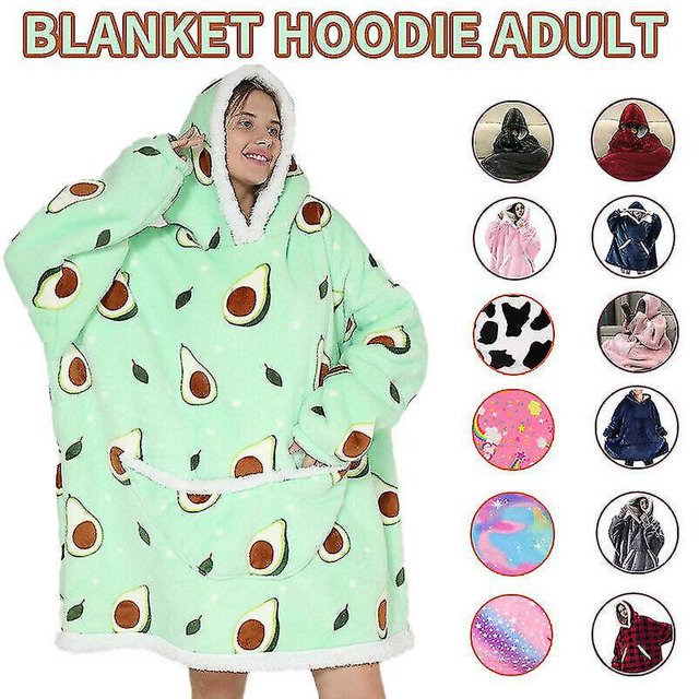 Manta con capucha, sudadera Sherpa de forro polar ultrafelpa con capucha familiar de gran tamaño