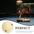 thumbnail image 5 of Tineasur Standard Pool-Billiard Cue Ball Red 1Pack for All Skill Levels, 5 of 5