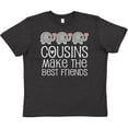 thumbnail image 3 of Inktastic Cousins Make the Best Friends Youth T-Shirt, 3 of 5