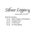 thumbnail image 2 of New Year Silver Legacy Assortment Contains 100 items for your party of 50 guests, 2 of 2