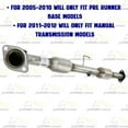 thumbnail image 5 of Stainless Steel Exhaust Catalytic Fits 2005-2022 Toyota Tacoma 2.7L - Direct Fit, 5 of 9