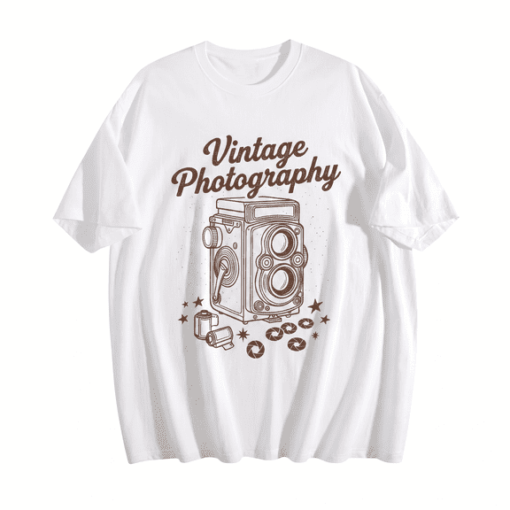 Men's 100% Cotton Short Sleeve Crewneck Graphic T-Shirt, Soft Breathable Moisture Wicking Casual Basic S-3XL