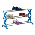 thumbnail image 1 of Bonita SR03-40BL Stylo 3 Tier Shoe Rack In Blue, 1 of 1