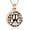 Rose Gold, variant on Paw Print Urn Necklace For Ashes Dog Cat Charms Pendant Cremation Jewelry Cat Dog Memorial Gifts Stainless Steel Urn Necklace Ash Holder for Women Men