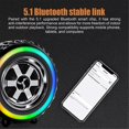 thumbnail image 5 of Wireless Speaker Small Car Wheel Shaped Speaker with Led Light, 5 of 5