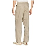 Dockers Relaxed Fit Signature Khaki Lux Cotton Stretch Pants D4 - Pleated Timber Wolf