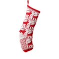 thumbnail image 5 of Knitted Festive Christmas Stocking for Christmas Tree Hanging Decor, Soft Wool Gift Sock Ornament for Fireplace Mantel and Home, 5 of 6