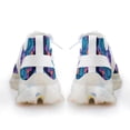 thumbnail image 6 of Purple Blue Mandala Pattern Walking Shoes for Men Woman Lightweight Tennis Fashion Elastic Sports Shoes Cushion Basketball Shoes, 6 of 7