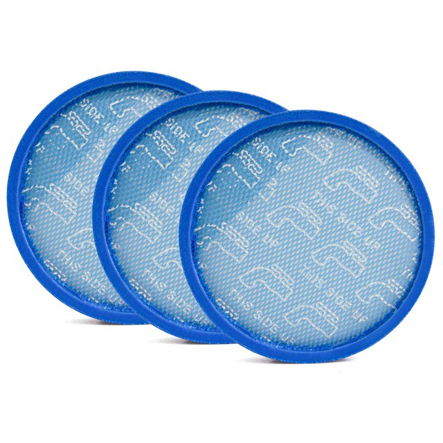 Paquete De 3 Filtros De Vacío 304087001 Compatibles Con Hoover Windtunnel 2 Rewind Uh71350V Uh71300 Uh71250 Y Windtunnel 3 Uh72625 Uh72630 Uh72600 Y Windtunnel Max Uh70600 Series Aspiradora Vertical S