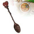 thumbnail image 2 of Mupvlun Natural Heart Spoon - Long Handle, Food-Grade, Suitable for Ice Coffee/Dessert/Stirring, Unique Gift Red, 2 of 9