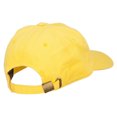 thumbnail image 4 of Mexico Flag with Map Embroidered Unstructured Washed Cap - Yellow OSFM, 4 of 5