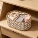 thumbnail image 5 of MTBLYS Cesta organizadora de papel tejido natural para escritorio|mesa de centro o encimera|Ideal para guardar aperitivos|cosméticos y objetos pequeños en el hogar|la oficina o la sala de estar, 5 of 6