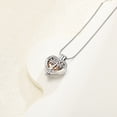 thumbnail image 5 of Latest Heart Cremation Jewelry Tree of Life Urn Ashes Necklace for Women Men Loved One Memorial Jewelry Heart Locket That Holds Ashes Ashes Necklace Keepsake Memorial Ash Jewelry, 5 of 8