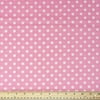 Waverly Inspirations Cotton 44" Big Dots Carnation Color Sewing Fabric by the Yard