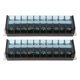 thumbnail image 2 of Bloque de terminales de circuito, 2 piezas, 660 V, 60 A, bloque de barrera de cable, bloque de tira de terminales de cable, rendimiento de alta gama, 2 of 9