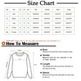 thumbnail image 3 of Lindreshi Long Sleeve Shirts for Women Christmas Fashion Women's Casual Long Sleeve Round Neck Printed Ladies Sweatshirt Tops Blouse, 3 of 3
