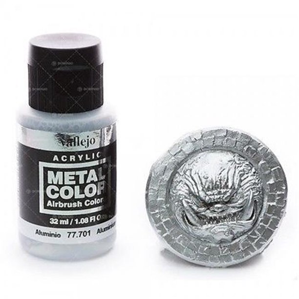 Acrylicos Vallejo Vjp77701 32 Ml Aluminium Metal Color Paint Com - Aluminum Color Paint For Metal Acrylicos Vallejo Vjp77701 32 Ml Aluminium Metal Color Paint Com - Aluminum Color Paint For Metal