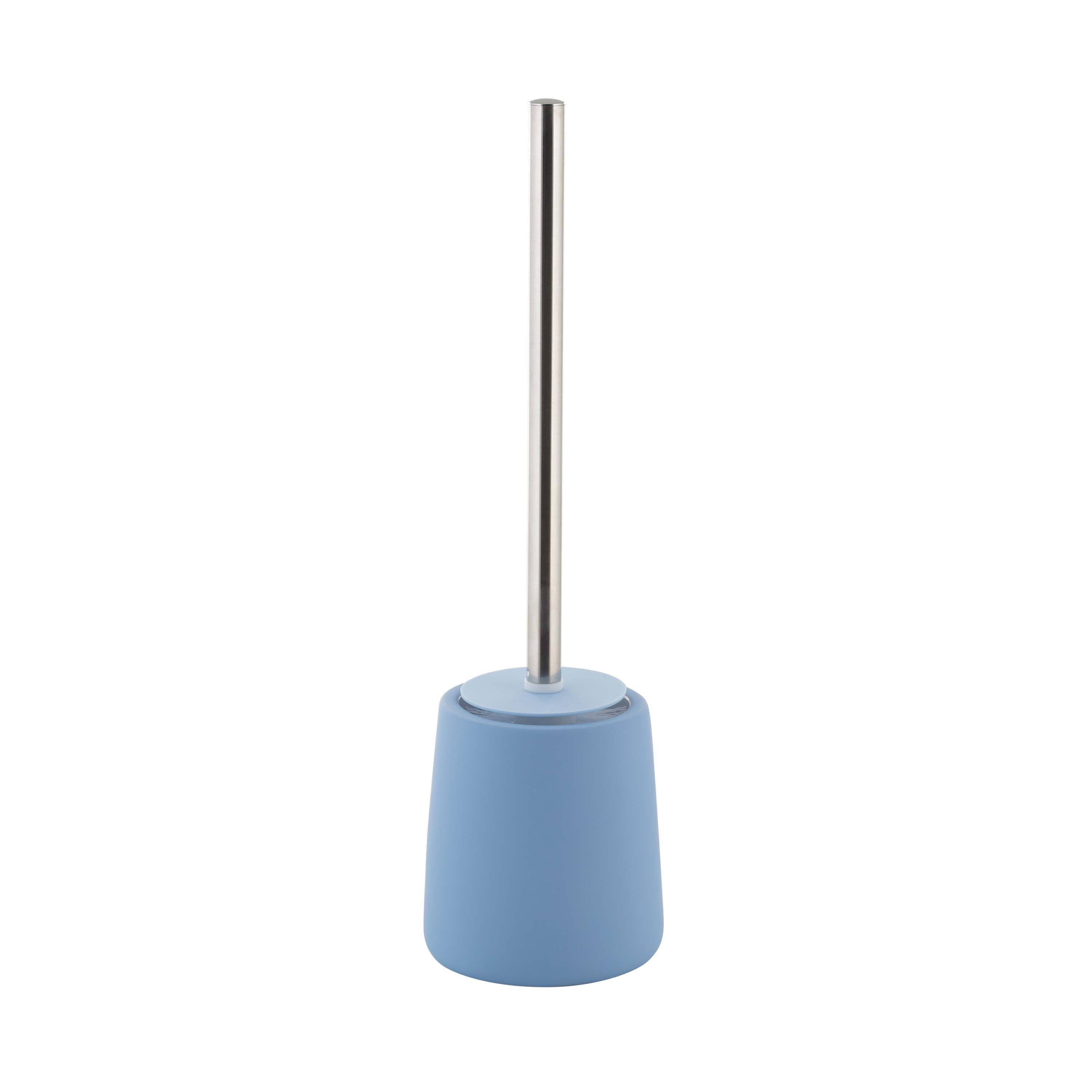 ELLE Paris Lisse Wide Bowl Toilet Brush in French Blue