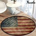 thumbnail image 5 of GZHJMY 4th of July Anti Fatigue Round Area Rug, Vintage USA Flag Non Slip Absorbent Comfort Round Rug Floor Carpet Yoga Mat for Entryway Living Room Bedroom Sofa Home Decor (3' in Diameter), 5 of 7