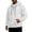 Kizanda-White, variant on Kizanda Men Quarter Zip Hoodie Sweatshirt Adjustable Hood Baggy Pullover Streetwear Fashion Outerwear with Zipper Pocket Fall Winter Stylish Long Sleeve Casual Top for Men XXL
