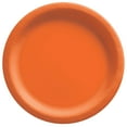 thumbnail image 2 of Amscan Paper Plates, 10", Orange Peel, 20 Plates Per Pack, Case Of 4 Packs, 2 of 2