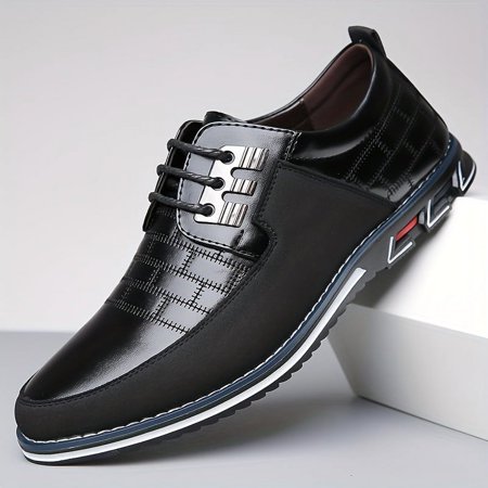 

SHZHRUKUNSHM Fashionable Lace-up Sneakers in Assorted Colors Trendy Faux Shoe for Casual Outdoor Walking