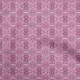 thumbnail image 1 of oneOone Rayon Dark Magenta Fabric Block Craft Projects Decor Fabric Printed By The Yard 56 Inch Wide-KR, 1 of 5