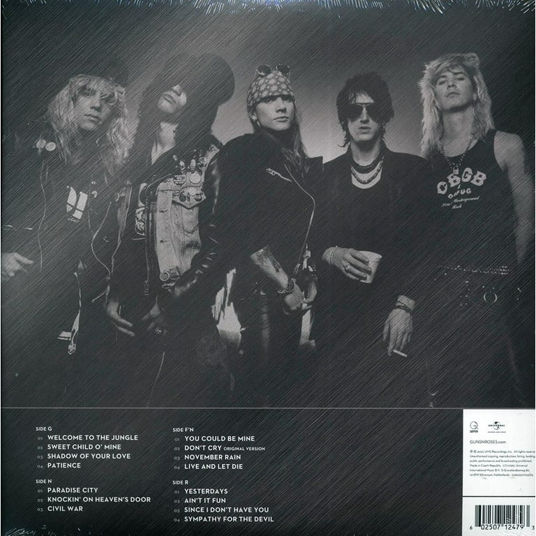 Guns N' Roses Rock Music Album - Greatest Hits (2 LP) Vinyl