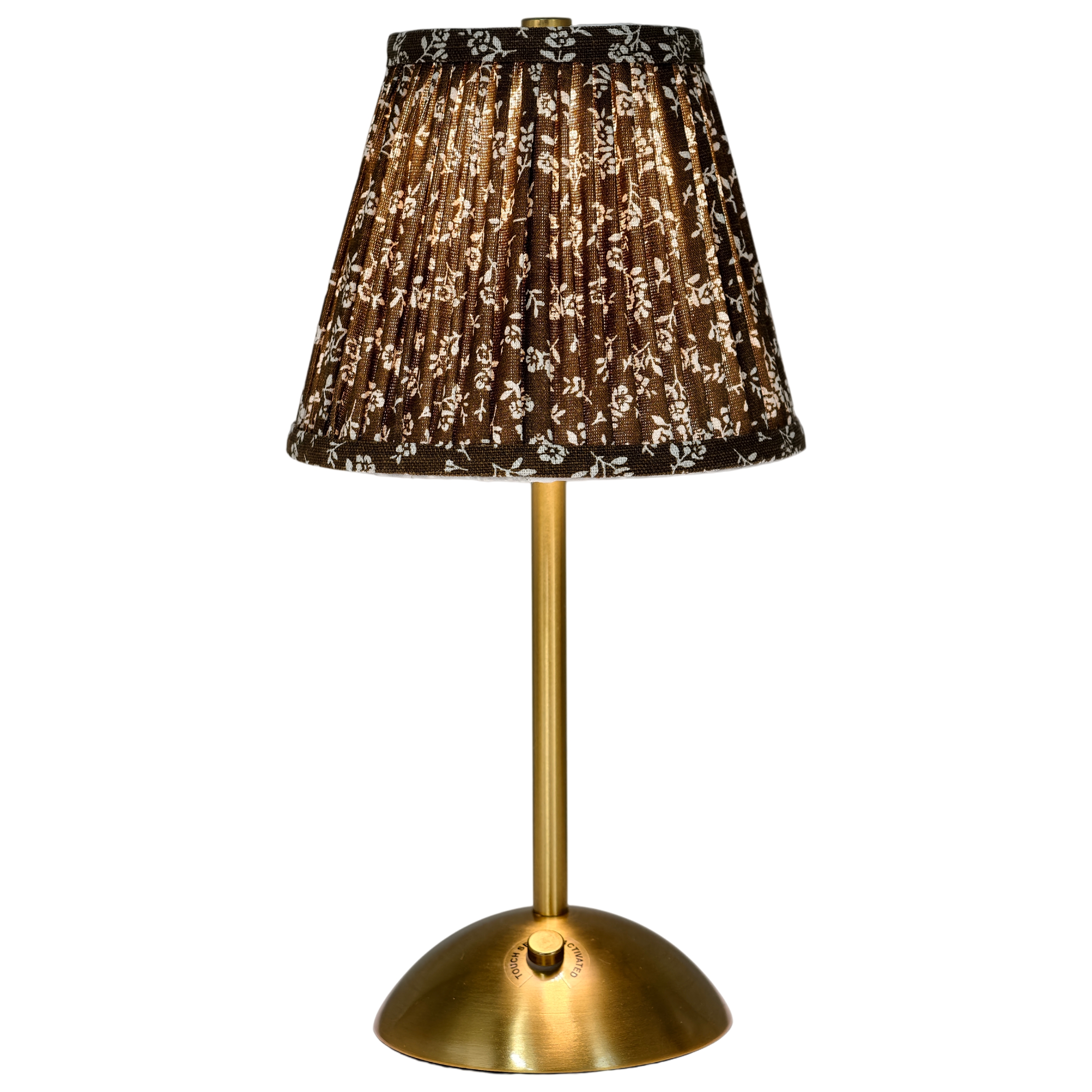 Home Decor Collection Brown Floral Rechargeable Table Lamp photo 5