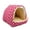Pink, variant on Walbest Hamster Guinea Pig Bed Hideout Rat Hammock Guinea Pig Cage Bedding for Squirrel Hedgehog Chinchilla Nest Tent