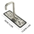 thumbnail image 3 of YANHAIGONG Fantasy Style Faucet Draining Mat,Faucet Mat for Kitchen Sink,Diatom Mud Faucet Non-Slip Drain Pad Sink Mat,Drying Mat for Kitchen Counter & Bathroom Kitchen Sink Splash Guard, 3 of 5