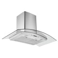 thumbnail image 1 of Ancona 36 in. GCHD436 Convertible Glass Canopy Range Hood in Stainless Steel, 1 of 1