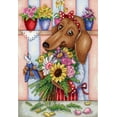 thumbnail image 2 of Cross-Stitch Kit Florist SNV-677 Flower Animal Needlework MP Studia Multi-Color, 2 of 3