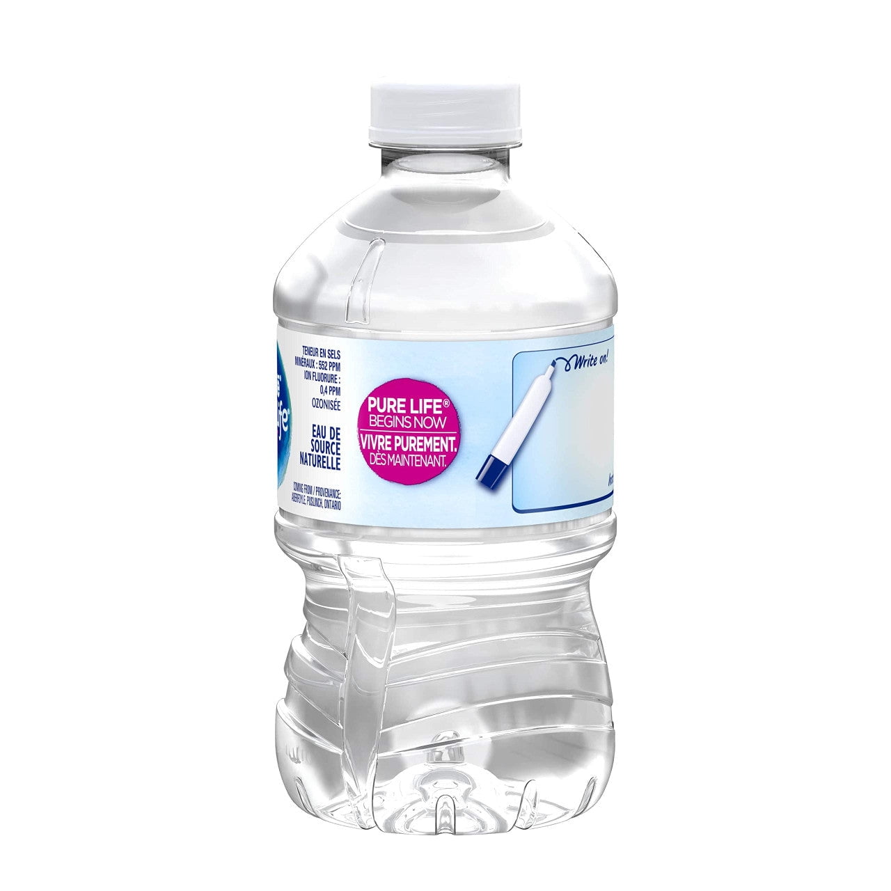 Pure Life Spring Water, 12x330ml, Imported from Canada