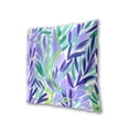 thumbnail image 3 of Lavender in Oil Painting Style Throw Pillow Covers 18x18 Inch 2 Packs Decorative Square for Living Room Couch Bed Sofa, 3 of 6