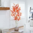 thumbnail image 6 of Nearly Natural 7ft. Autumn Birch Artificial Fall Tree, 6 of 8