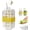 White, variant on 2-in-1 Ice Cube Bottle with Straw - Easy Press Ice Tray Water Bottle, Leak Proof Lid, Vertical Ice Maker for Freezer, Travel, Gym & Home Use ( 800ml)