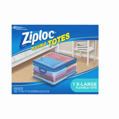 Ziploc Flexible Storage Tote  XL  10-Gal. 1 Pack