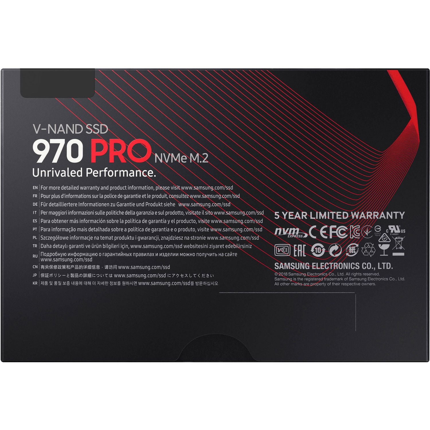 Samsung 512GB 970 PRO NVMe M.2 Internal SSD - Walmart.ca