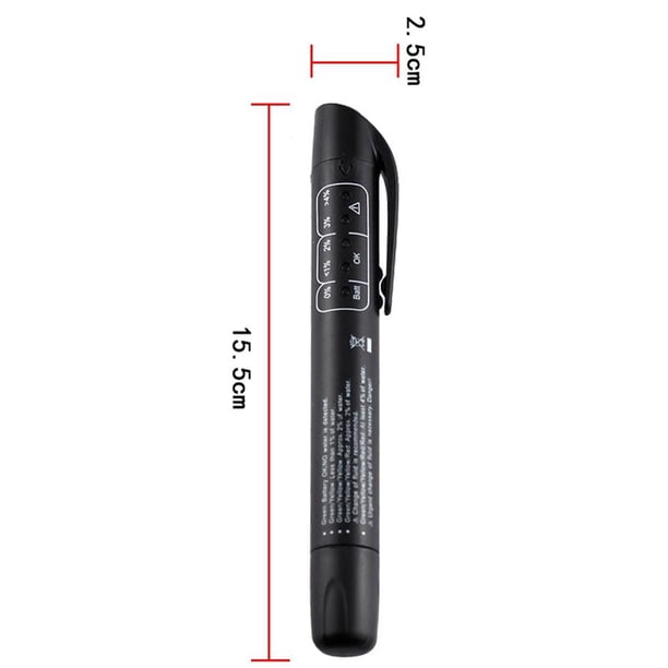 Probador De Líquido De Frenos Universal, Portátil, Precisión, Aceite De Freno De Coche, Control De Calidad, Pluma De Prueba Digital, Herramienta De Prueba Automotriz Scienceny VI007235-00