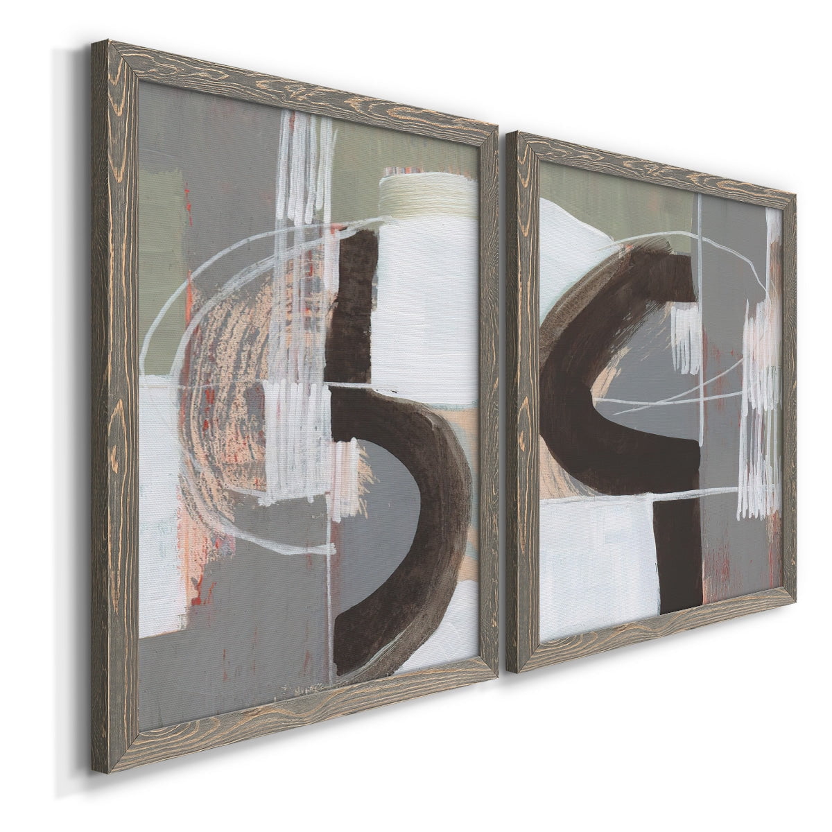 Arching Neutrals III - Premium Framed Canvas - Ready to Hang