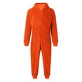 thumbnail image 7 of WOYY Little Girls Onesies Soft Hooded Jumpsuit Zipper One-Piece Romper, Sizes 5-6, 7 of 7