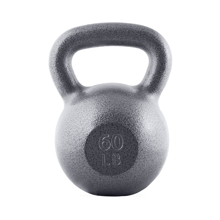 CAP Barbell Cast Iron Kettlebell, Single, 60-Pounds - Walmart.com