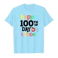 thumbnail image 4 of TZEWGL T-Shirts pour Enfants Imprimé Graphique Col Rond Manches Courtes Ample pour Filles Garçons Taille 8-9T, 4 of 4